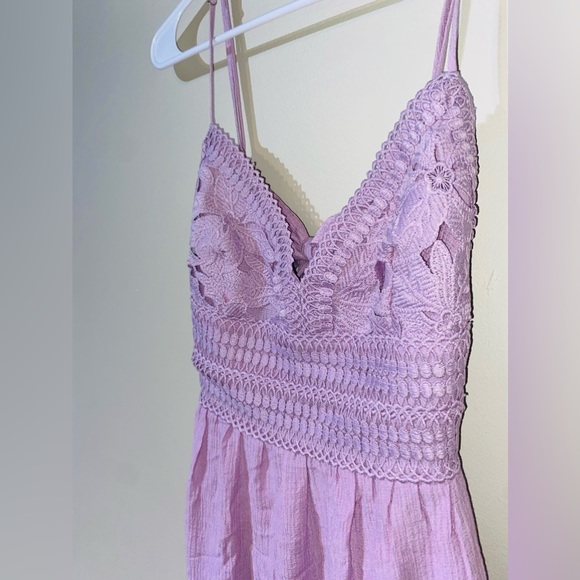 LILAC CROCHET, WRAP TIE, BLACK/ GRAY BODYCON - Picture 8 of 17